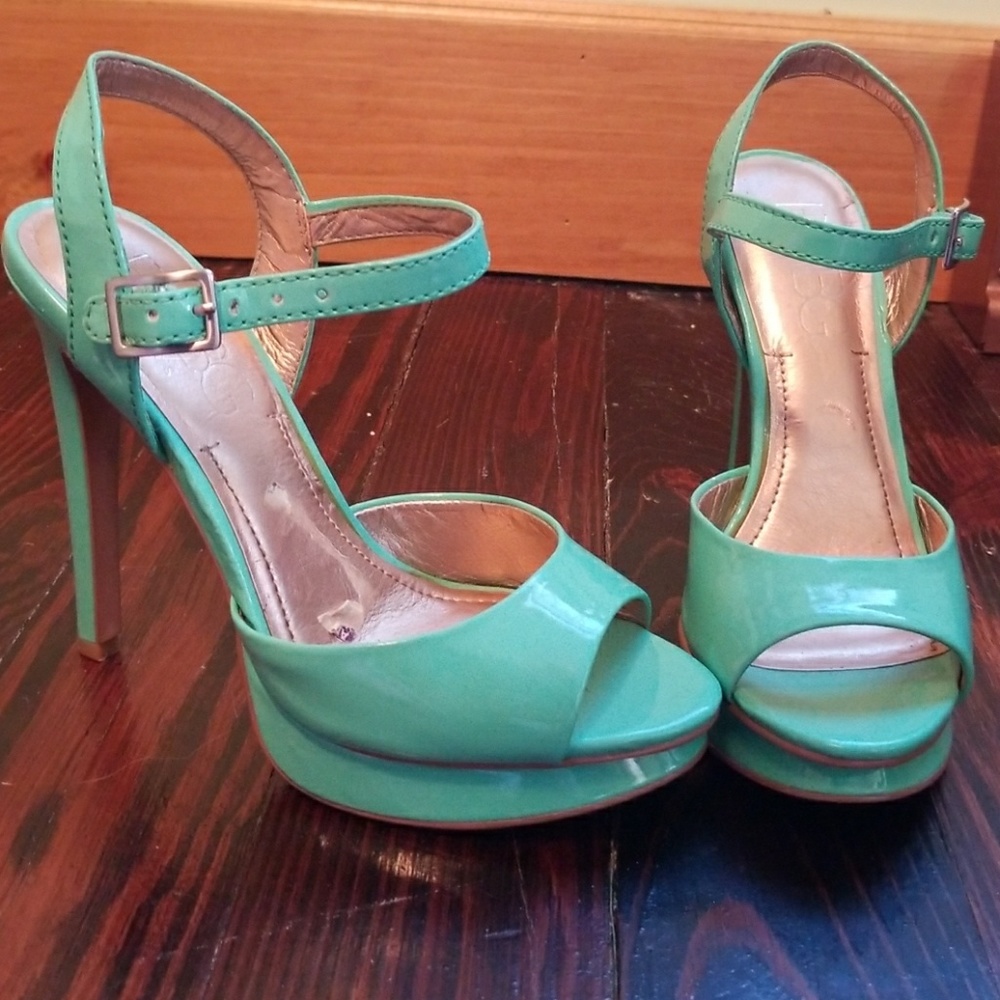 BCBG Mint heeled sandals.